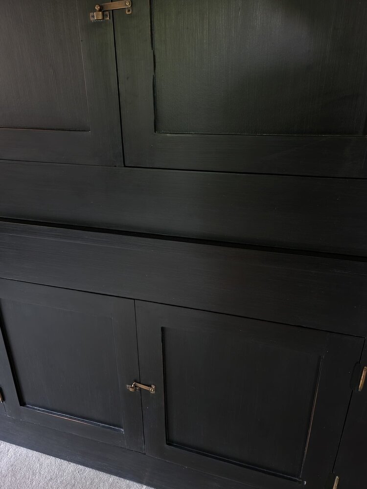 6- deurs kast Gili old black 