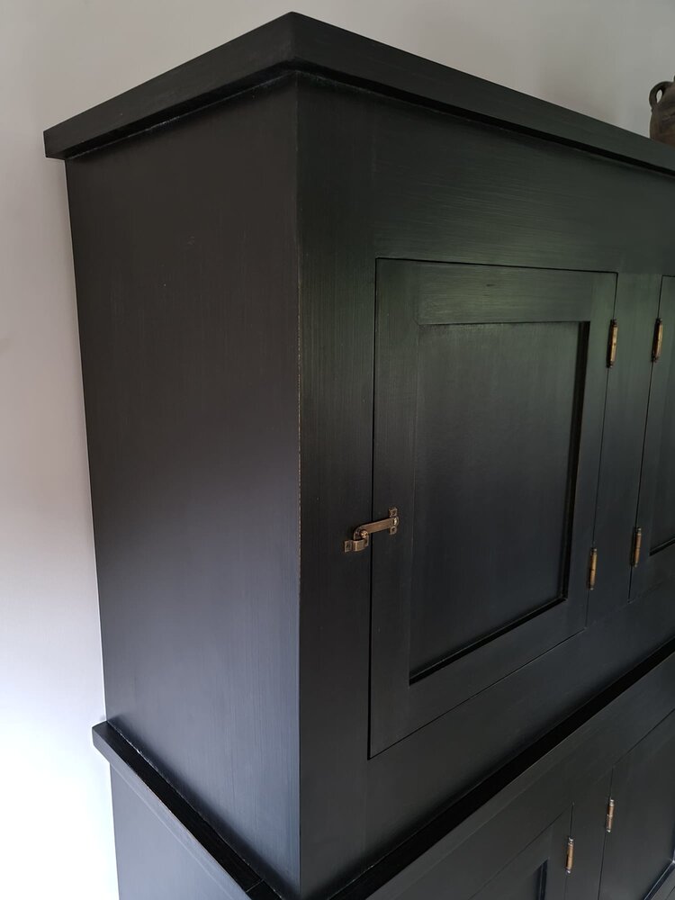 6- deurs kast Gili old black 