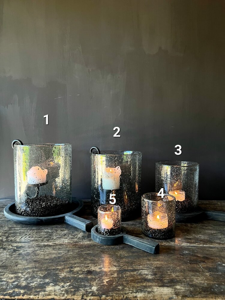 Windlicht bubbel By Mooss (hoogte 24,5 cm)