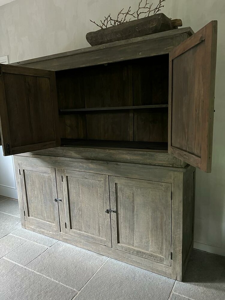 6- deurs  kast Gili oud teak 