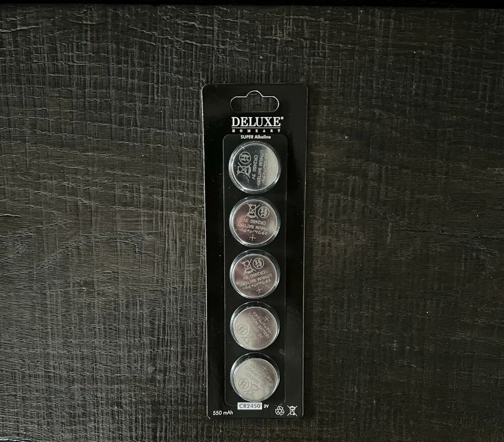 DELUXE homeart  batterijen voor in de Led waxine klein