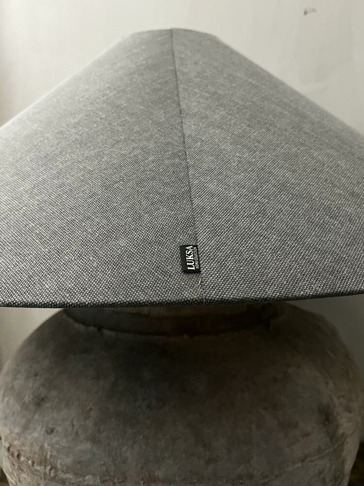 Pet lampenkap | Chinese lampenkap 70cm taupe Luksa (afhalen)