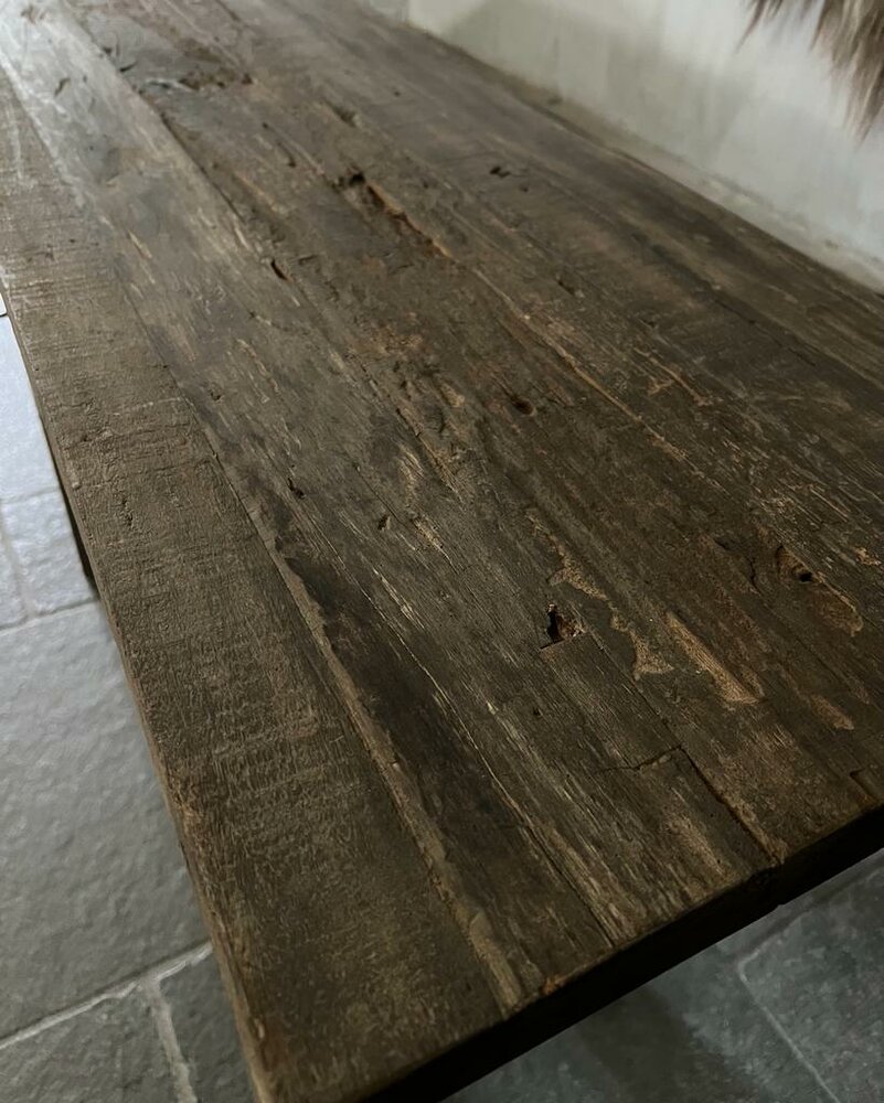 Sidetable driftwood 3 lades (140cm) GERESERVEERD 