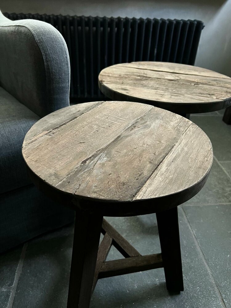 Salontafeltjes| bijzettafeltjes Driftwood  set 