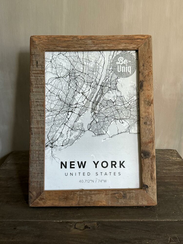 Fotolijst truckwood/ oud hout large B