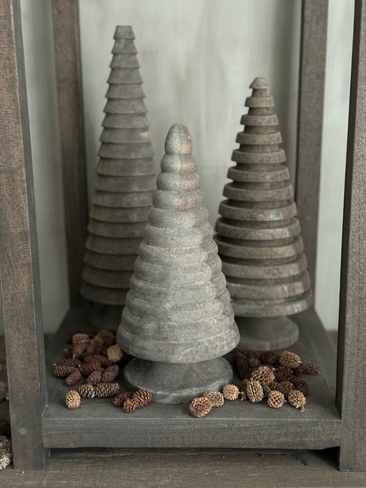 Houten kerstboom Christiaan Luksa