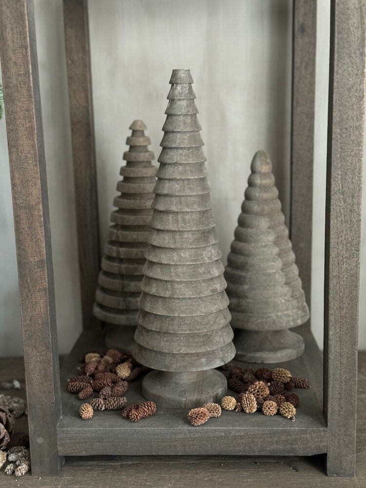 Houten kerstboom Melchior Luksa