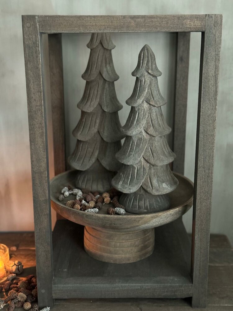 Houten kerstboom Rudolph Luksa medium