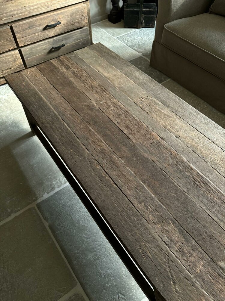 Salontafel rondom Driftwood  
