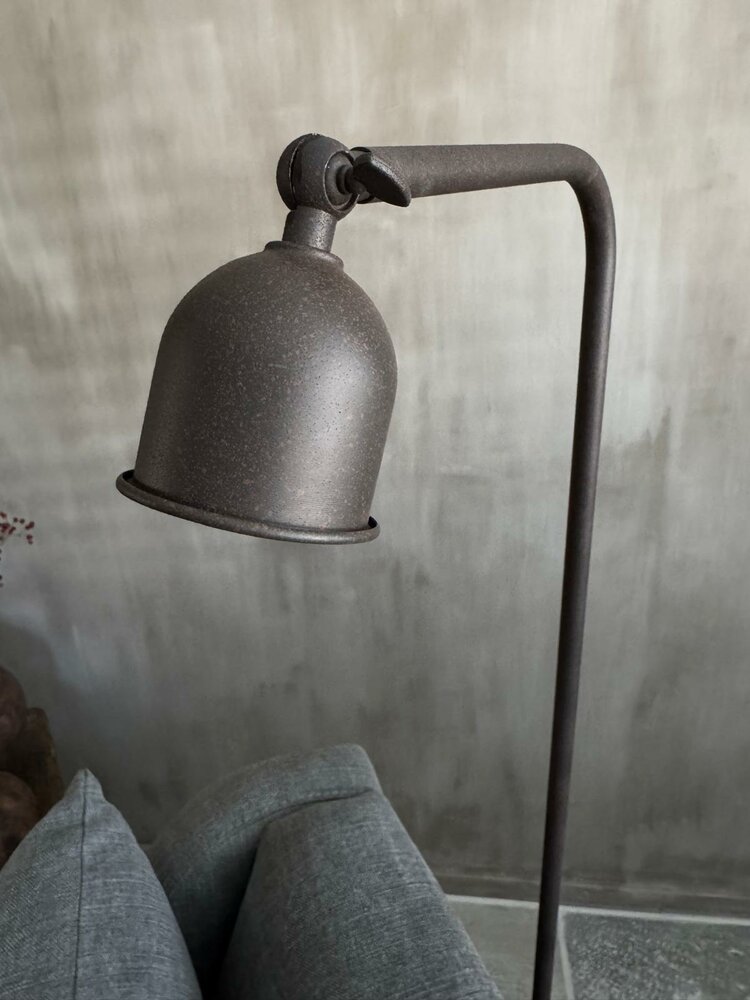 Vloerlamp Abel bruin Luksa 
