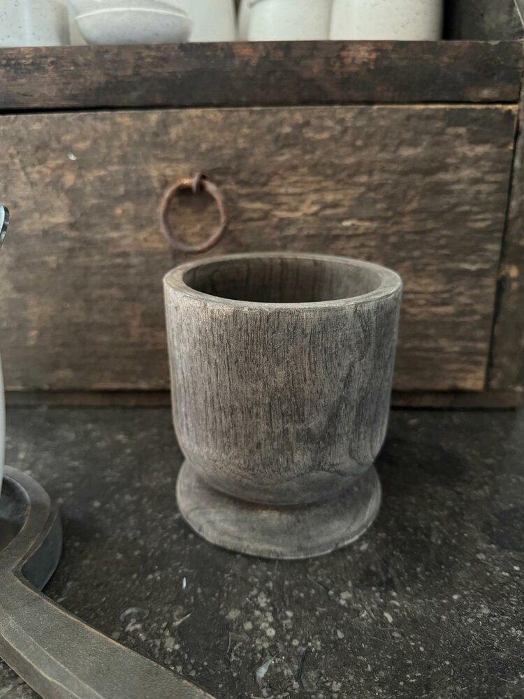 Houten potje Kadek