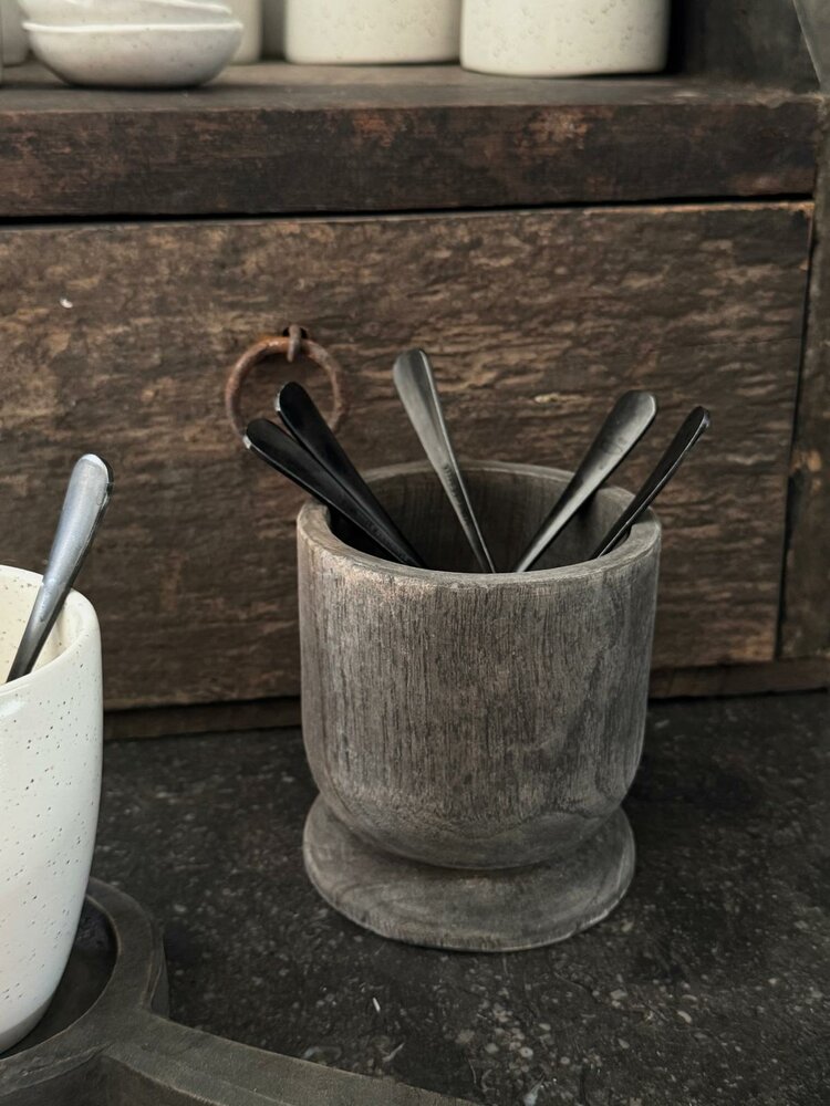 Houten potje Kadek