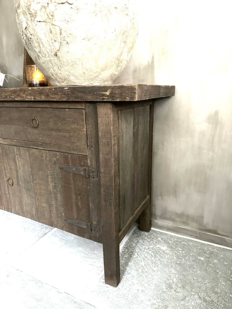 Dressoir Driftwood 2- deurs en 2 lades (afhalen)