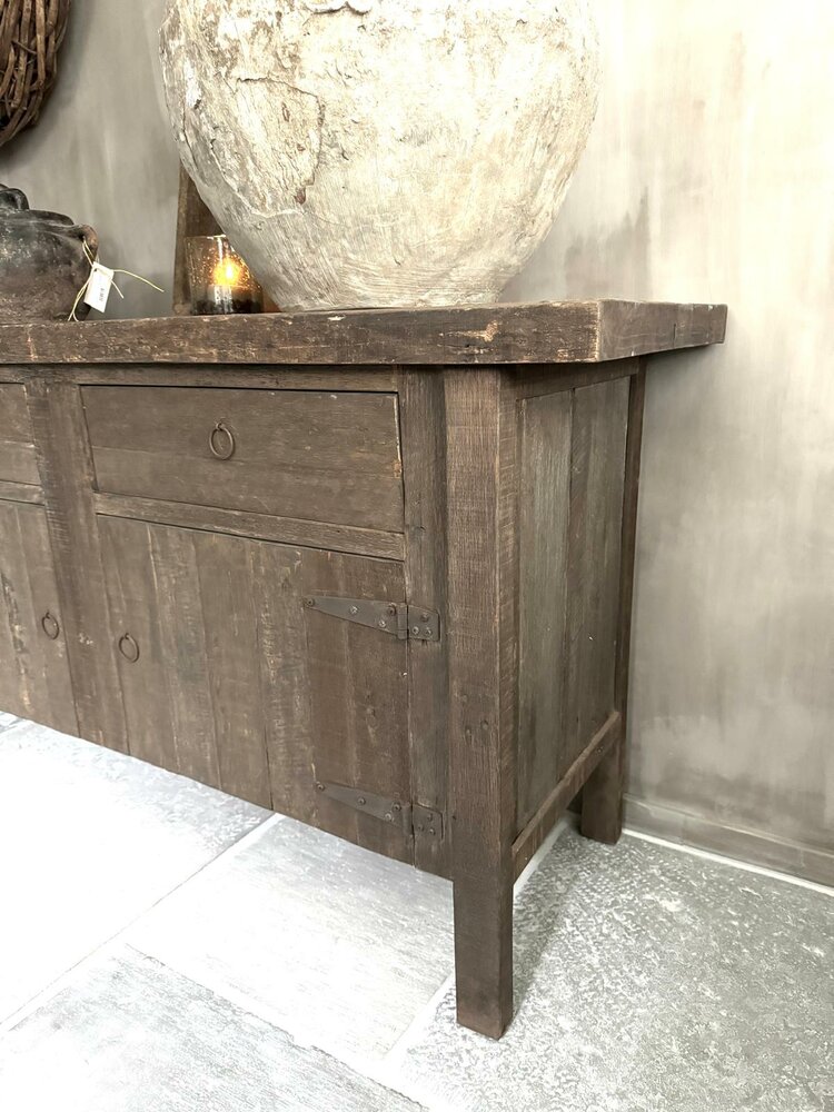 Dressoir Driftwood 2- deurs en 2 lades (afhalen)