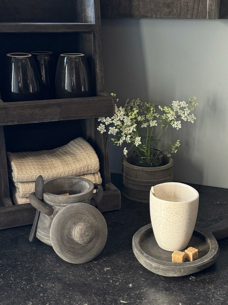 Potje met lepel Aura Peeperkorn 