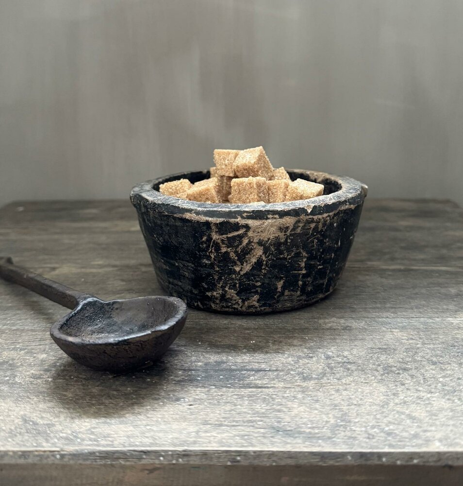 Oud speksteen schaaltje | oude picklepot A