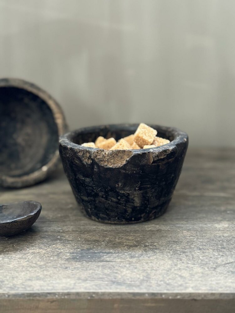 Oud speksteen schaaltje | oude picklepot B