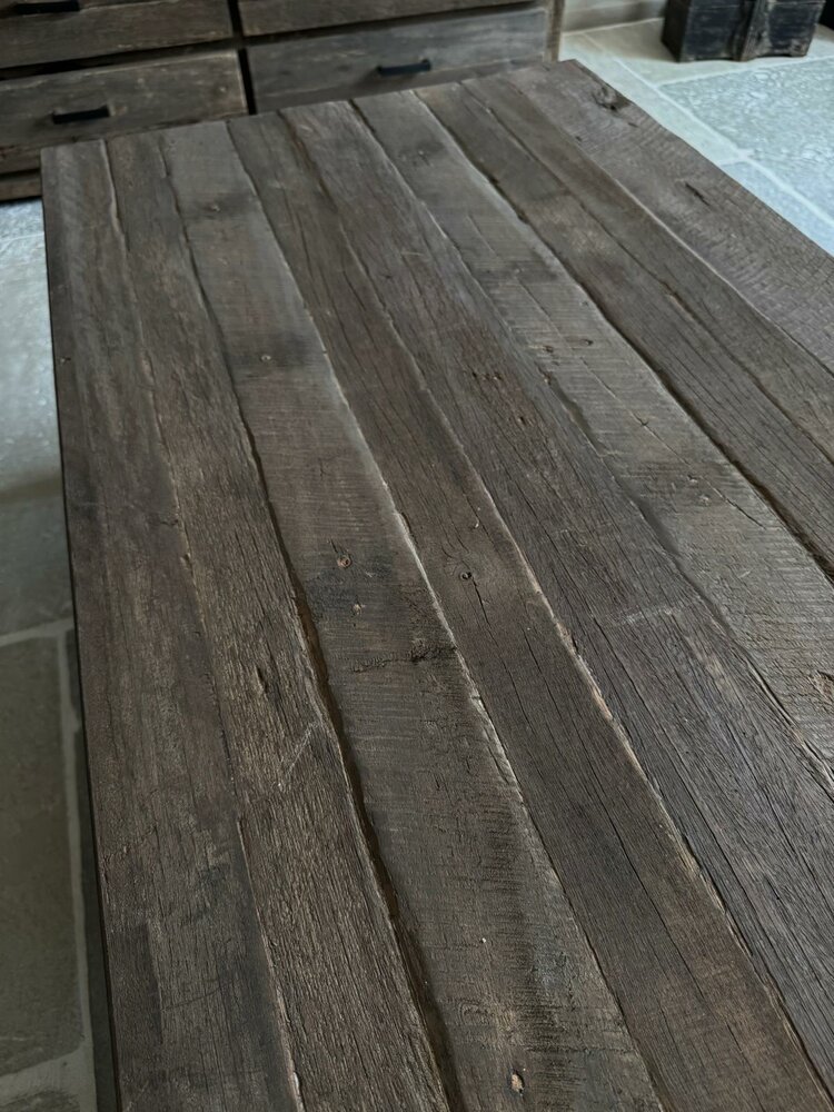 Salontafel Driftwood met 2 lades 120x60cm 