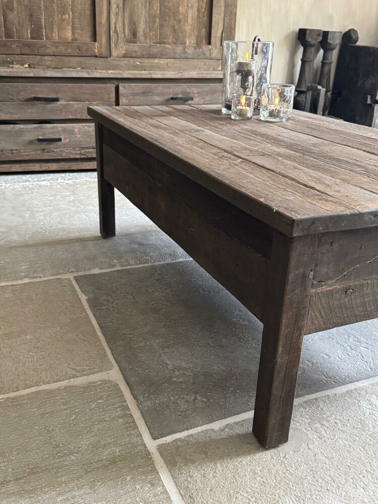 Salontafel Driftwood met 2 lades 120x60cm 