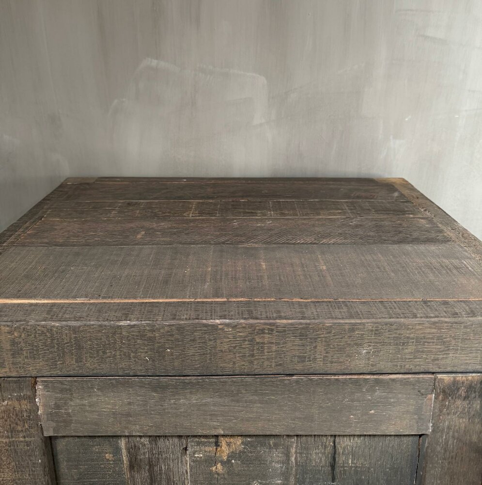 1 deurs kast| &eacute;&eacute;n deurs kast Driftwood  hoogte 140cm  A (afhalen)