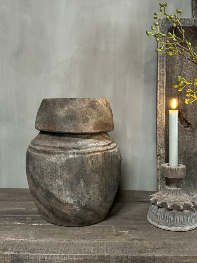 Unieke pot met deksel Luksa D