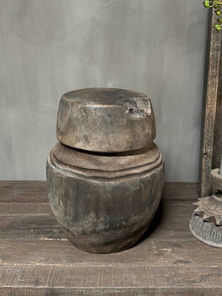 Unieke pot met deksel Luksa D