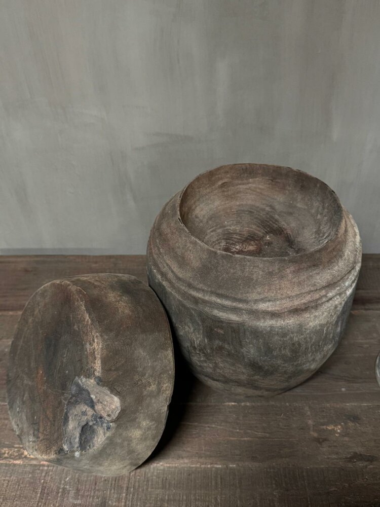 Unieke pot met deksel Luksa D