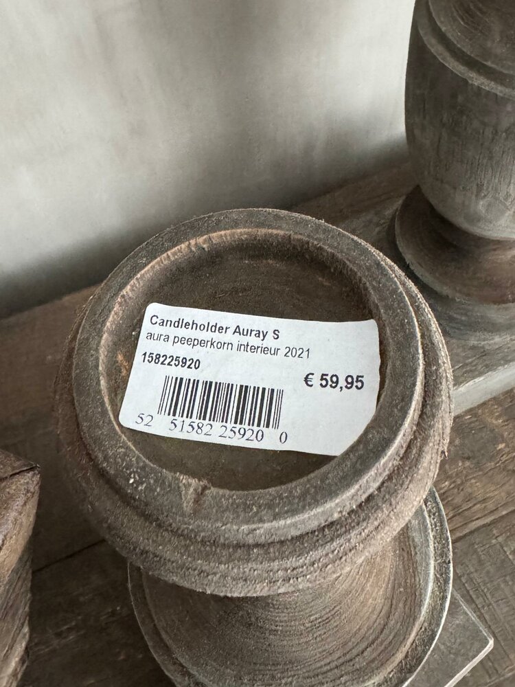 Candleholder Auray S Aura Peeperkorn | kandelaar Auray Aura Peeperkorn S