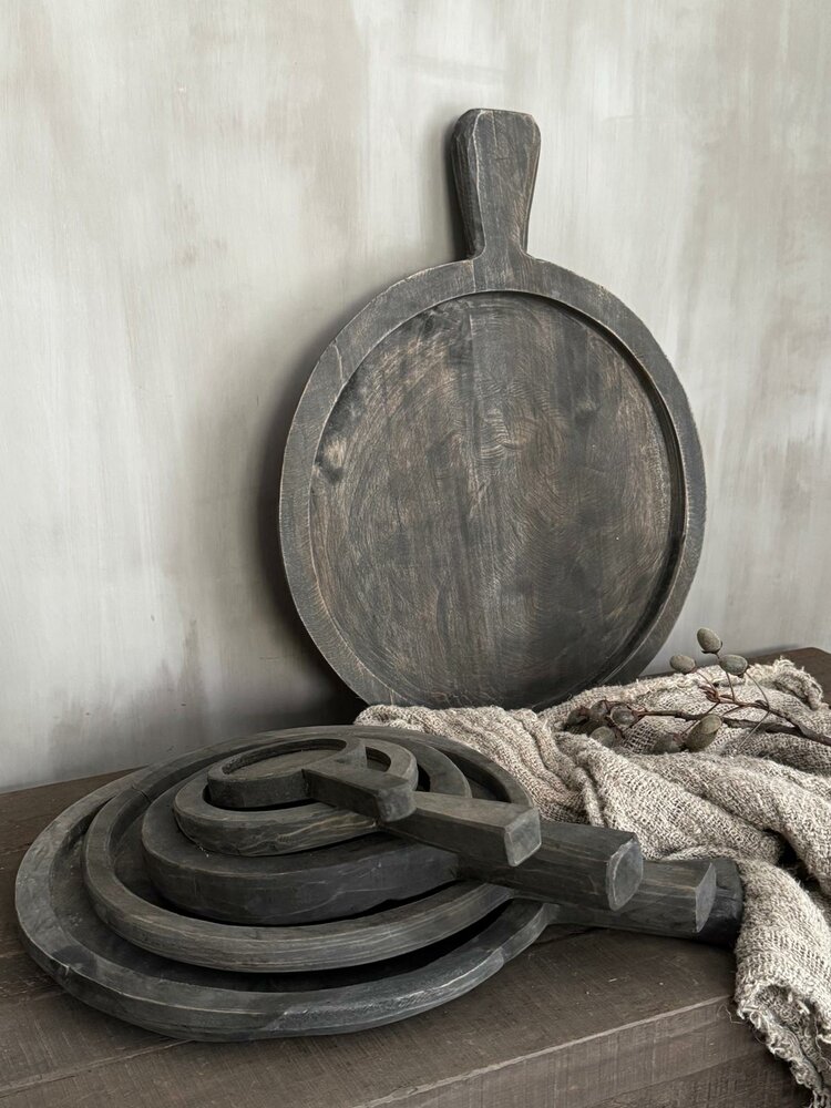 Amuseplank |serveerplank| plank met handvat 40cm