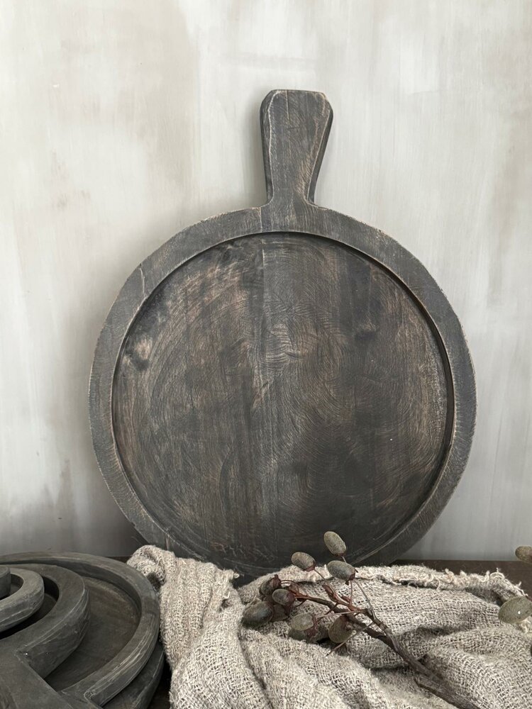 Amuseplank |serveerplank| plank met handvat 40cm