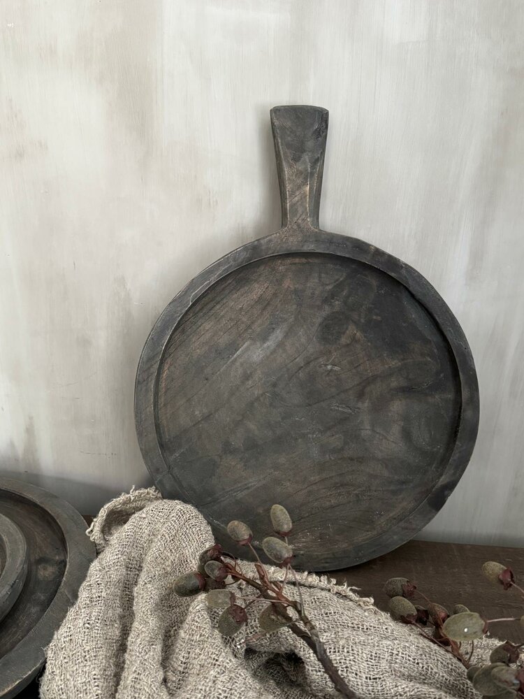 Amuseplank| serveerplank| plank met handvat 35cm