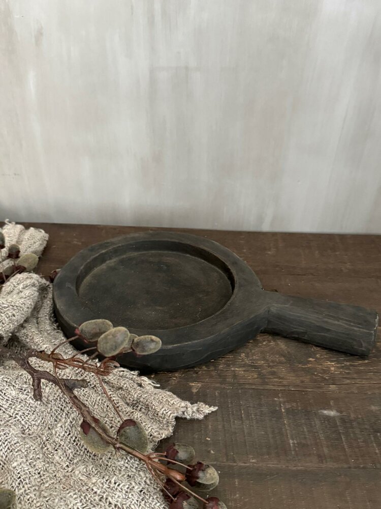 Amuseplankje| serveerplankje| plankje met handvat 15cm