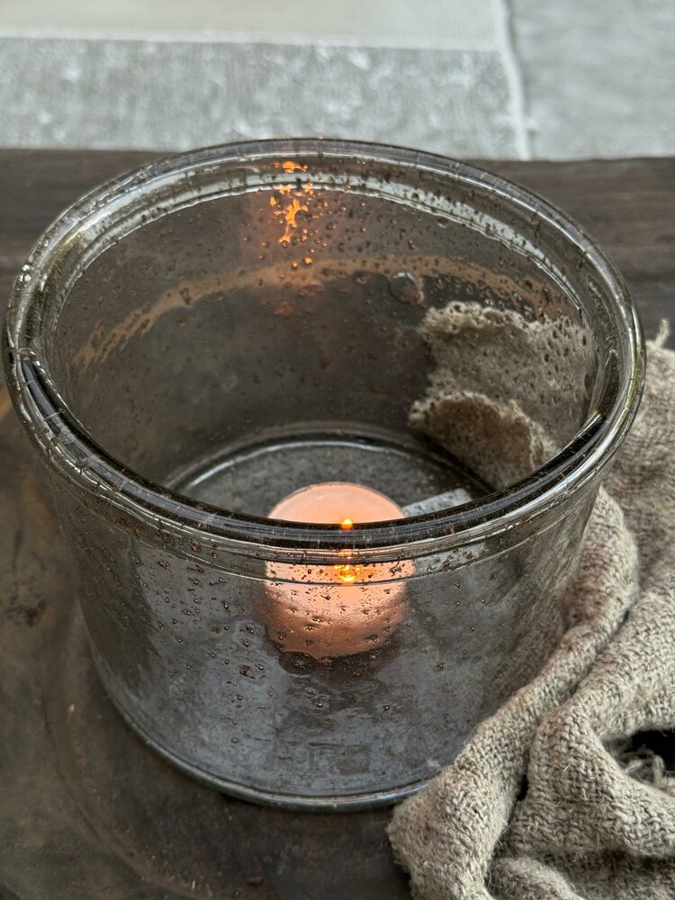 Windlicht Aura Peeperkorn 17x17x14cm