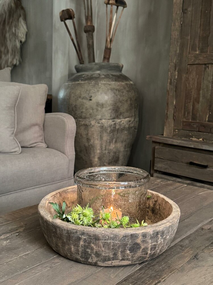 Windlicht Aura Peeperkorn 17x17x14cm