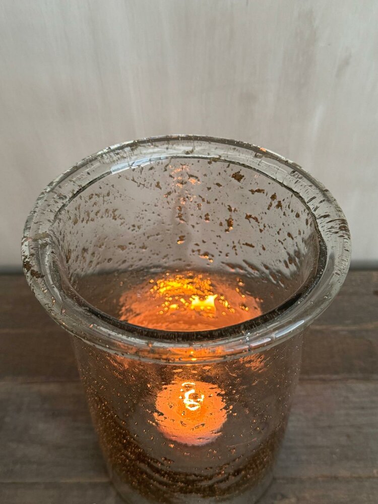 Windlicht Aura Peeperkorn 16x16x25cm