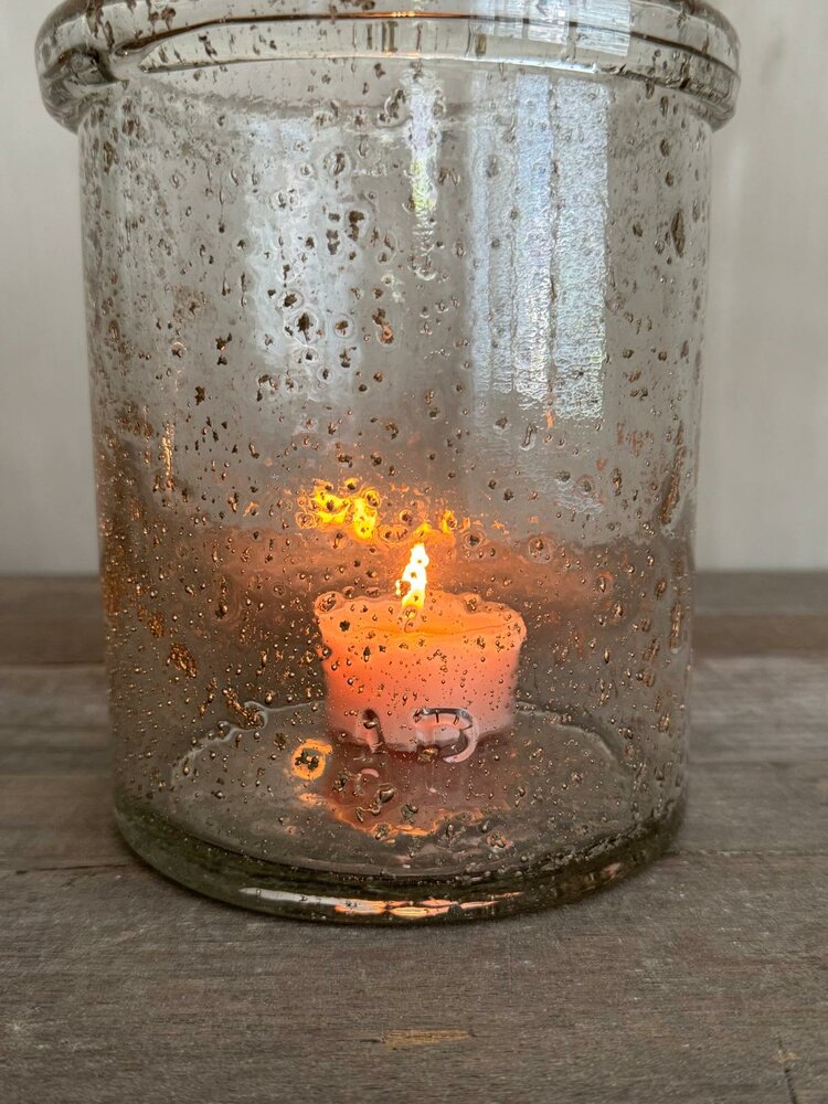 Windlicht Aura Peeperkorn 14x14x17cm