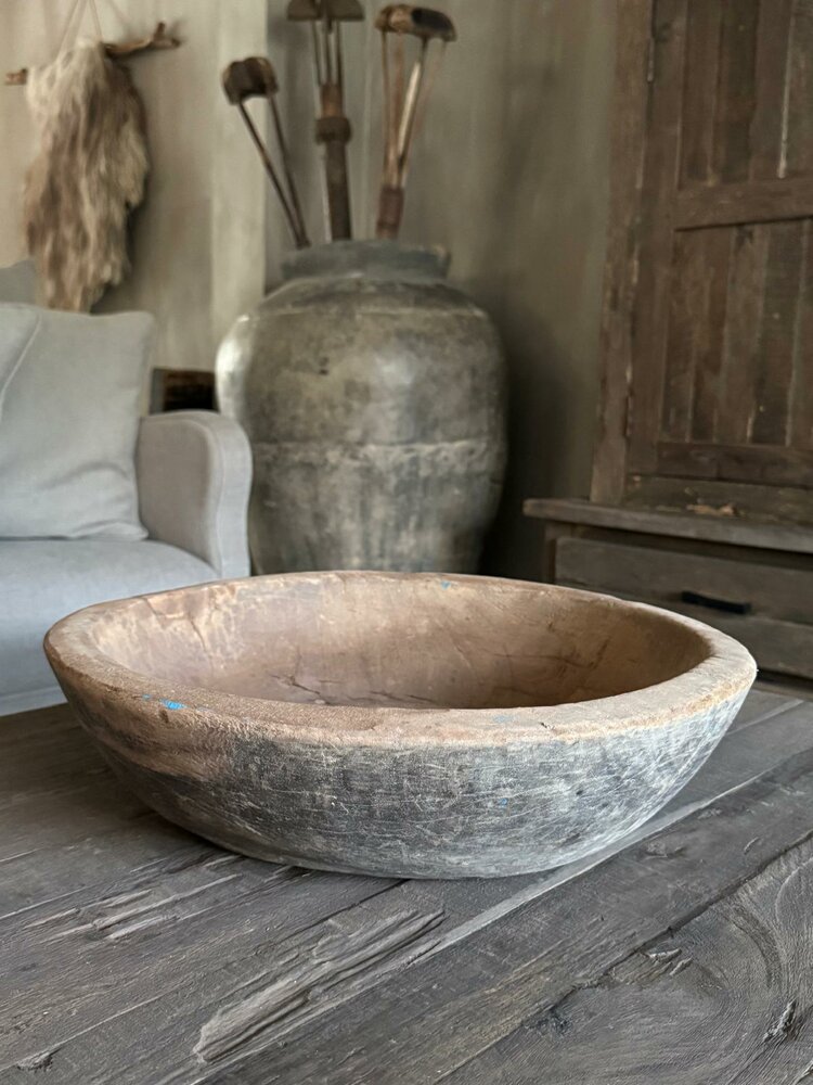 Houten schaal Aura Peeperkorn 