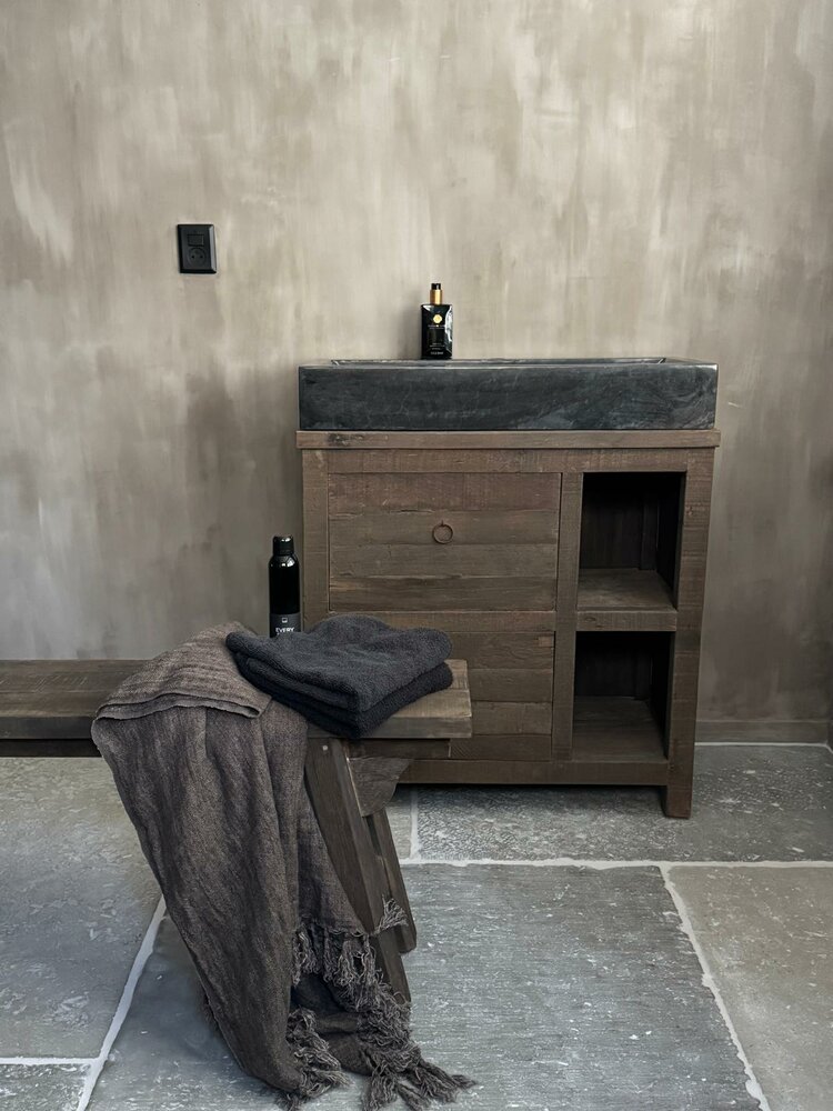 Badkamermeubel Driftwood|Badkamermeubel oud hout (afhalen)