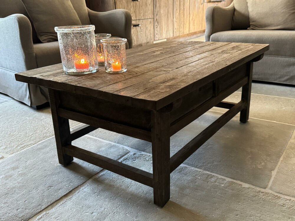 Solantafel Jenong Driftwood  2 lades C 