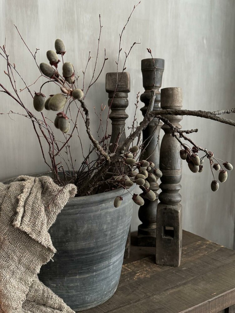 Oude houten baluster Z1