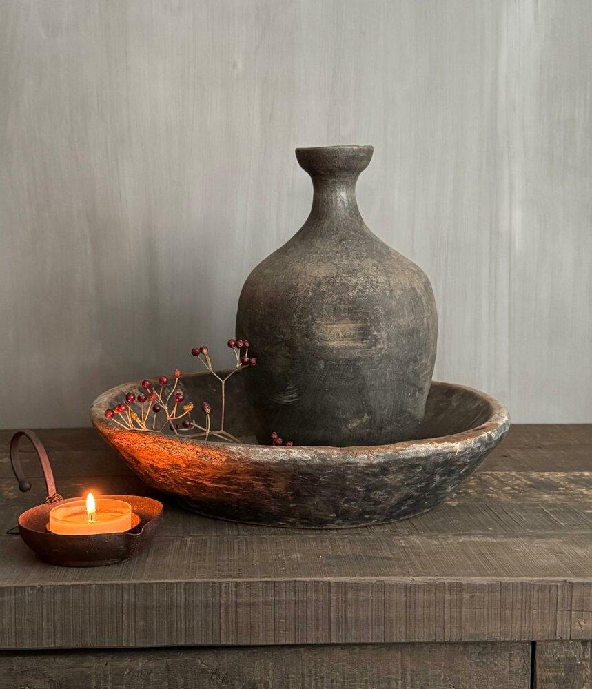 Houten schaal AP Aura Peeperkorn 