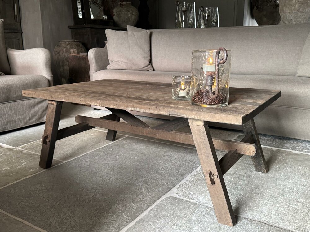 Salontafel cross Driftwood 120x70cm B 