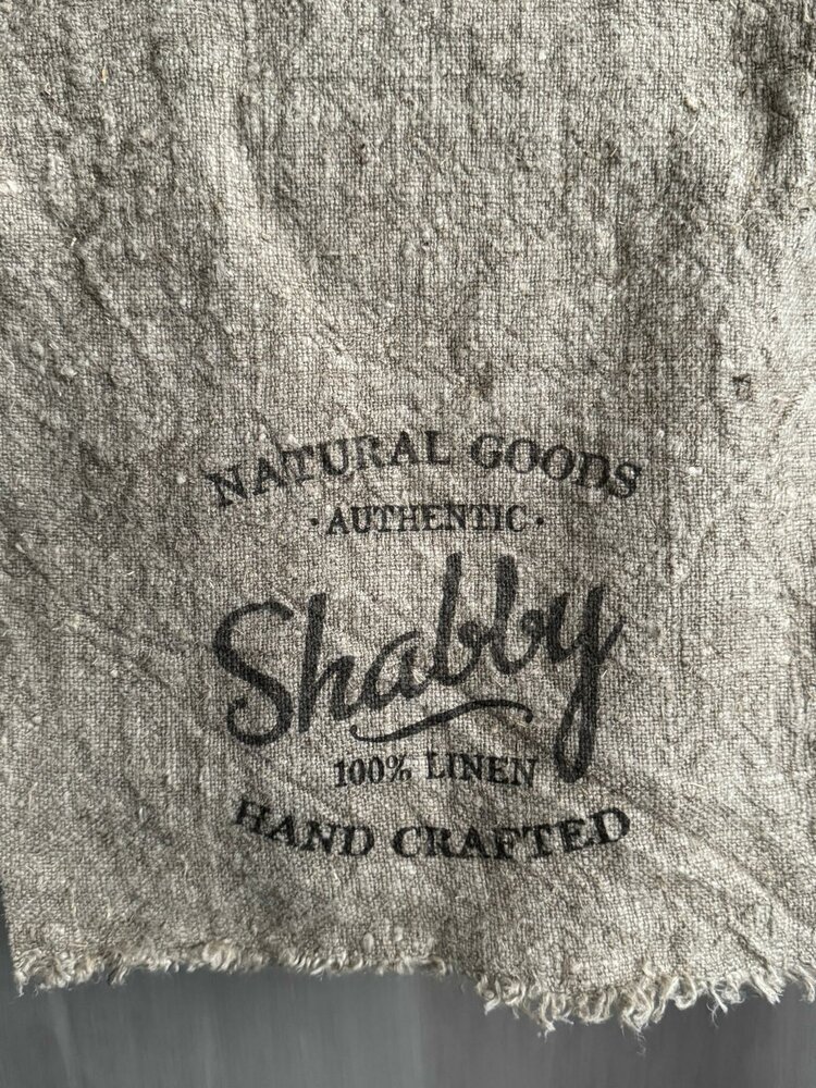 Shabby doek "shabby" opdruk