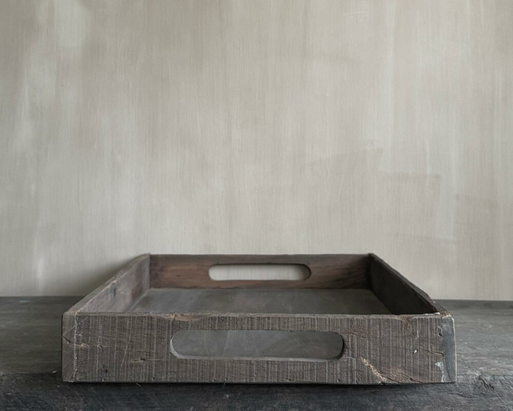 Houten dienblad klein