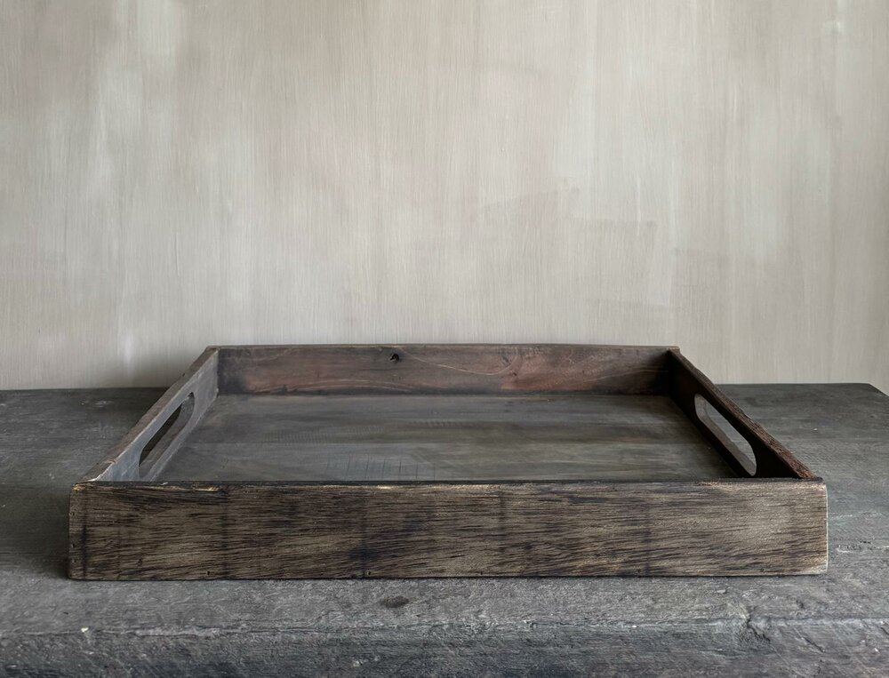 Houten dienblad klein