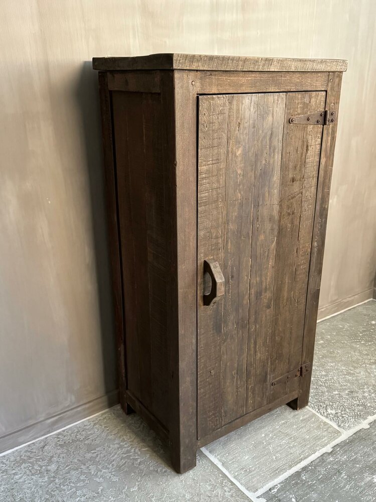 1 deurs kast | &Eacute;&eacute;ndeurskast Keci Driftwood  