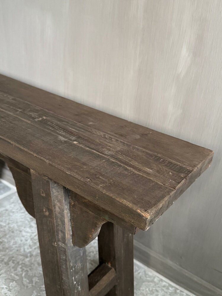 Driftwood bankje | oud houten bankje 90cm