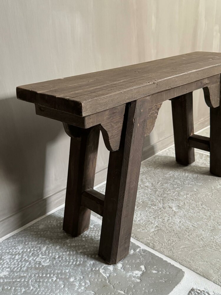 Driftwood bankje | oud houten bankje 90cm