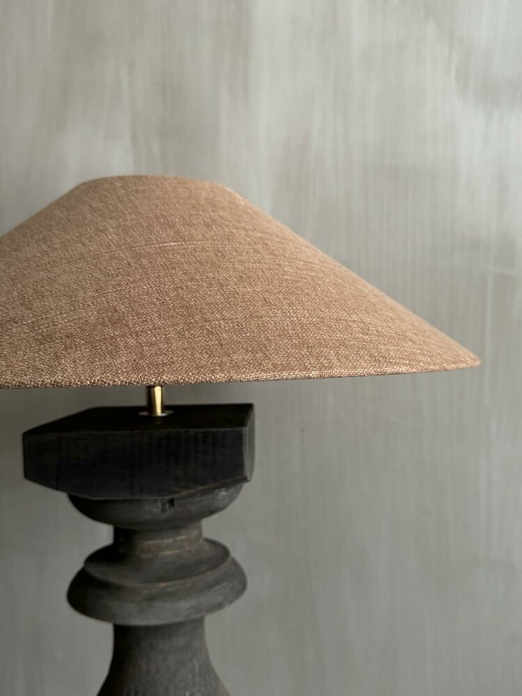 Chinese lampenkap  Chestnut Aura Peeperkorn 50cm doorsnee  (afhalen)