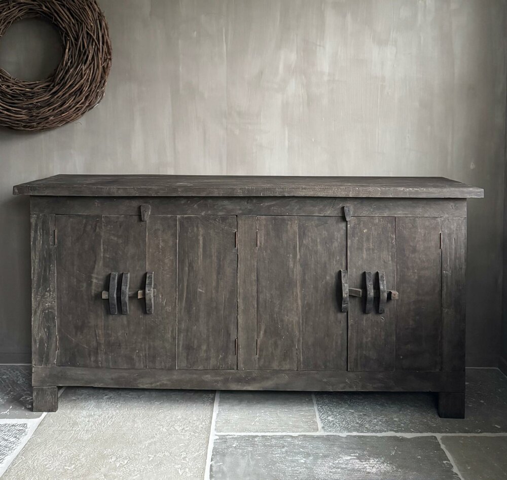 Dressoir Old Barn 4 deurs| dressoir oud hout 